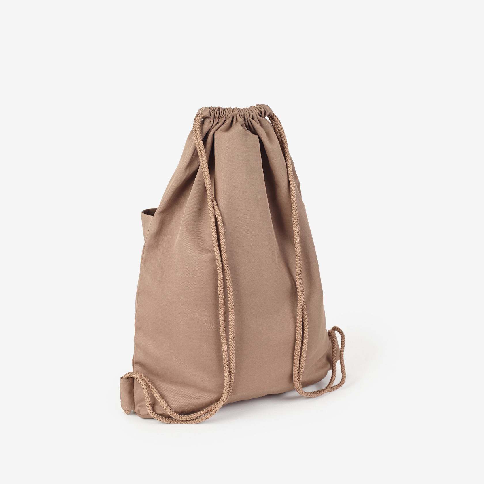 Two-Strap Drawstring Prayer Backpack – Dusty Rose