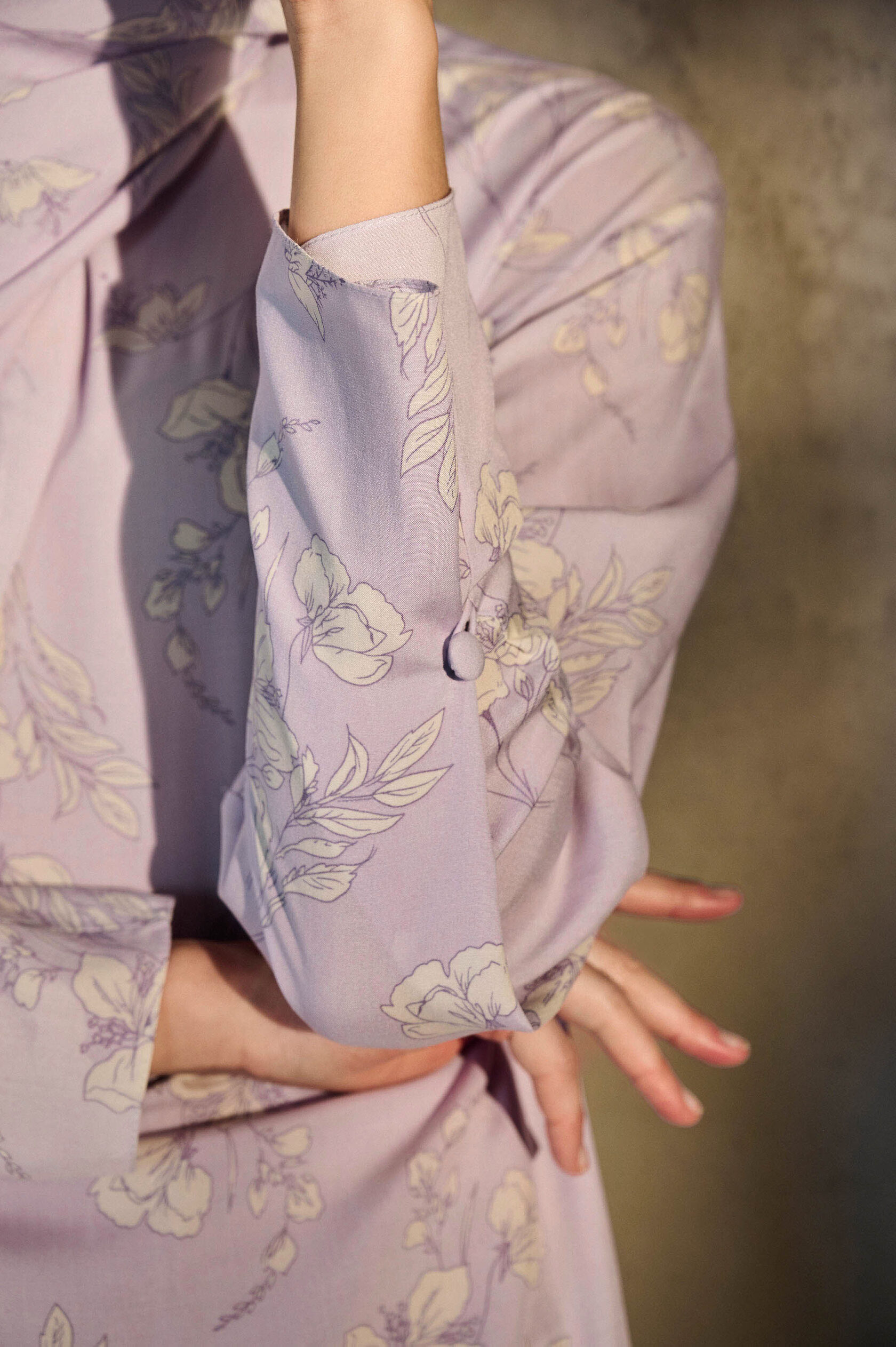 Botanical Floral Prayer Set – Lilac